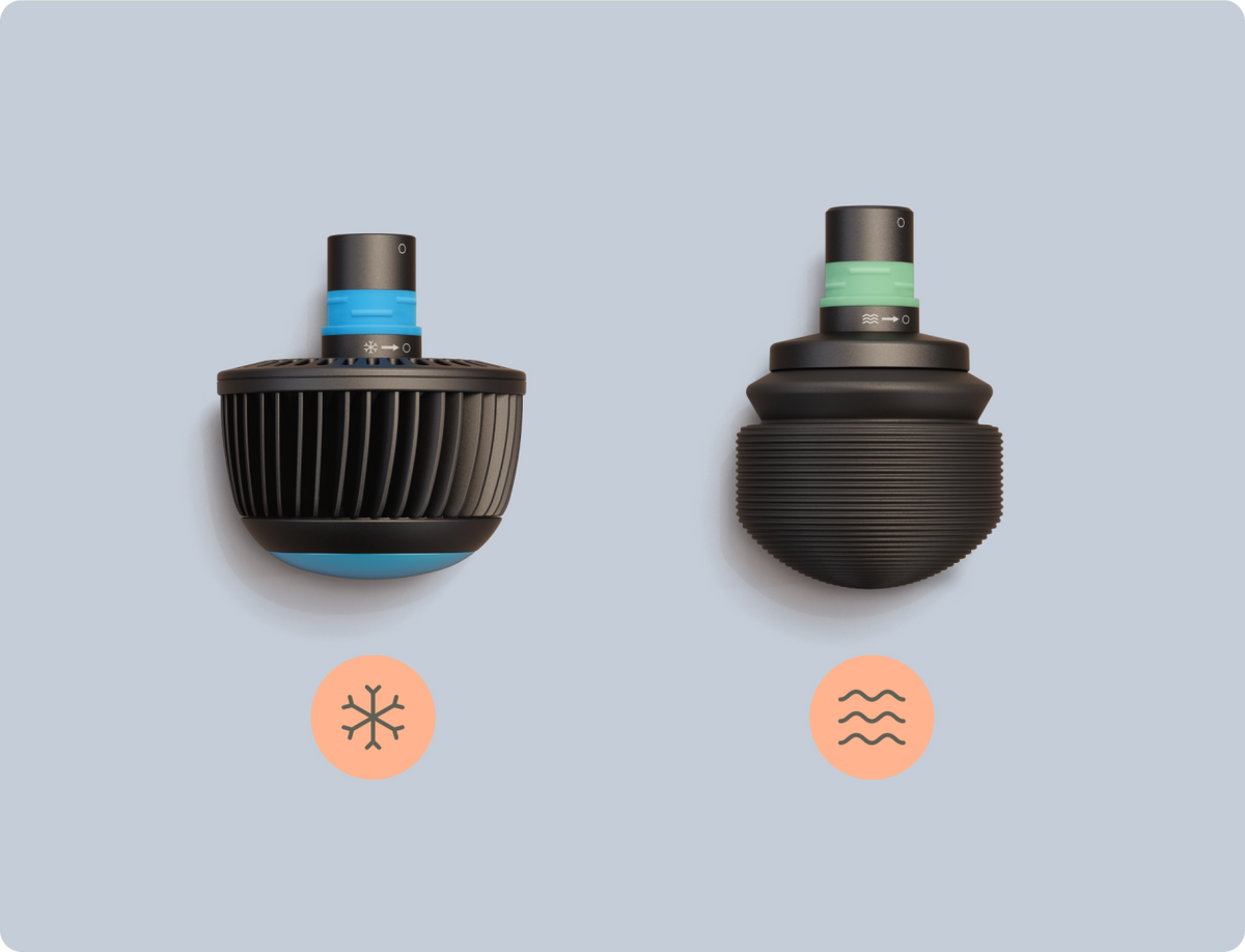 Kompatibilní s Cold Plus a Vibration Plus Attachments